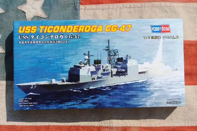 Goedkoop HBB.82501 USS TICONDEROGA CG-47